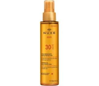 Nuxe Sun Tanning Oil Face and Body 150ml SPF 30