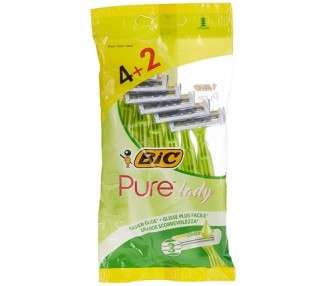Bic Pure3 Disposable Razor 4+2 Units