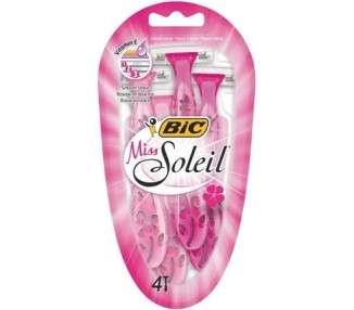 BIC Miss Soleil Disposable Women's Razors 4 Pack