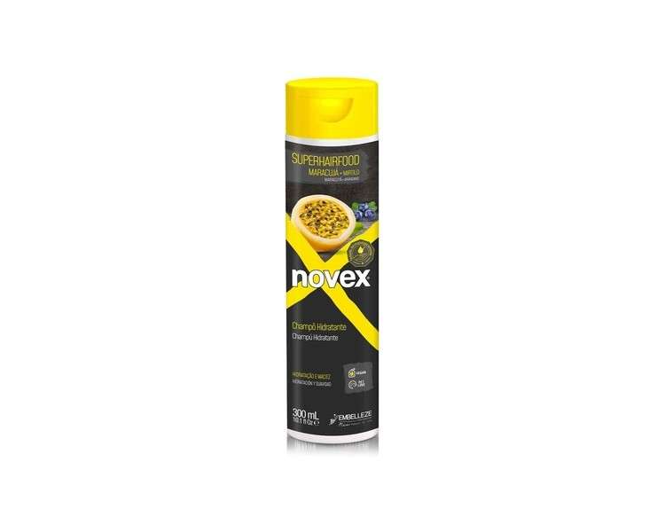 Novex Superhairfood Passion Fruit and Blueberry Shampoo 300ml