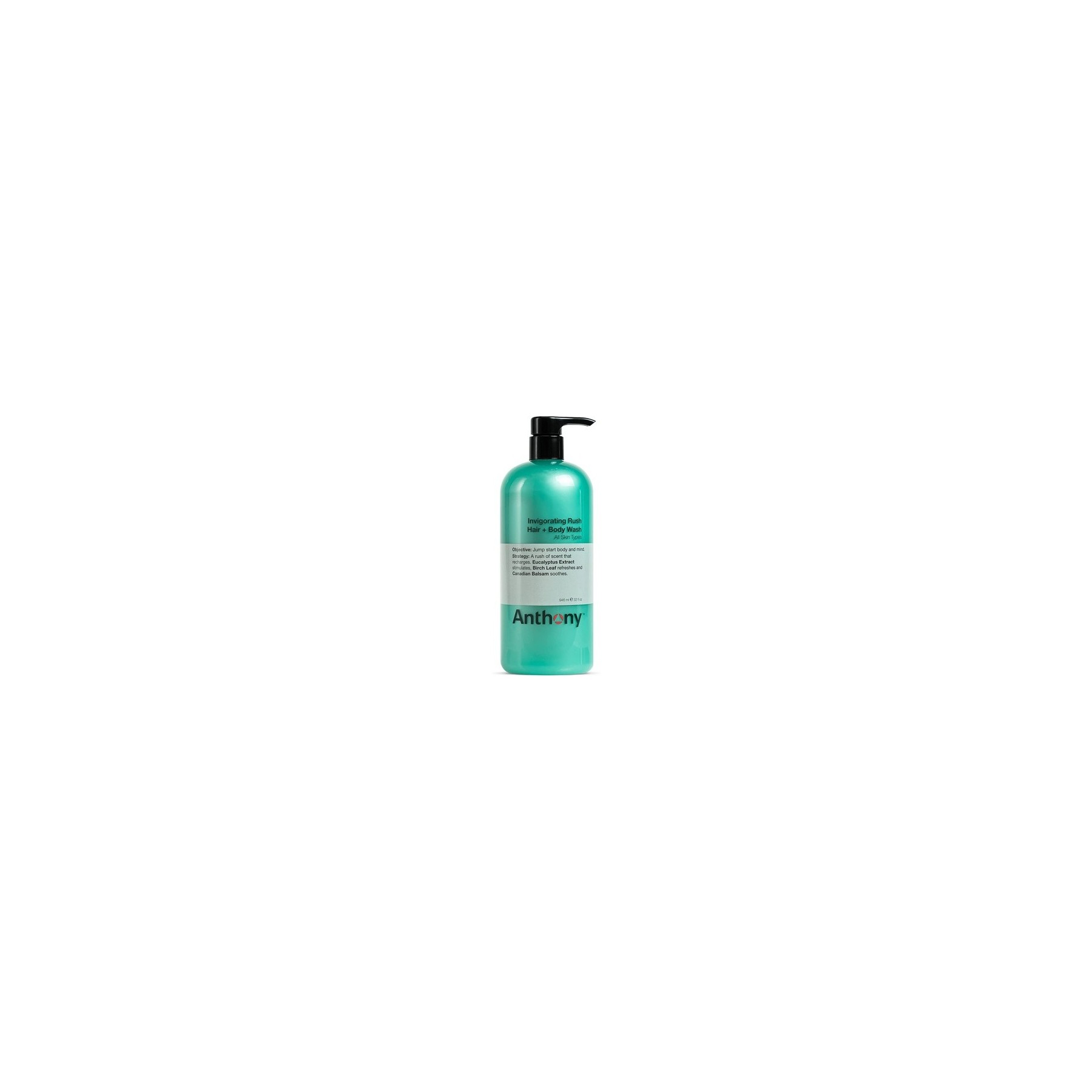 Anthony Invigoration Rush Hair + Body Shampoo 946ml