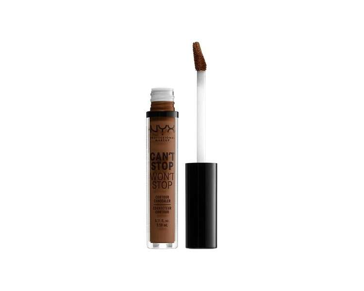 Nyx Can´t Stop Won´t Stop Full Coverage Contour Concealer Mocha 3,5ml