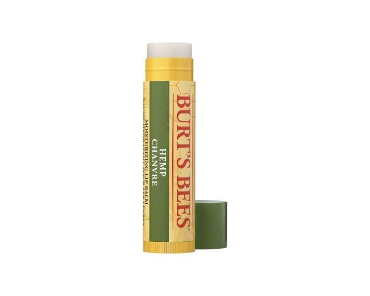 Burt's Bees 100% Moisturizing Lip Balm with Hemp Seed Oil and Beeswax 4.25g