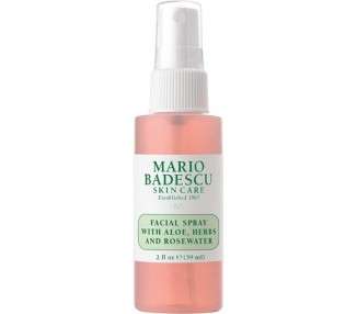 Facial Spray with Aloe, Herbs and Rosewater 59ml