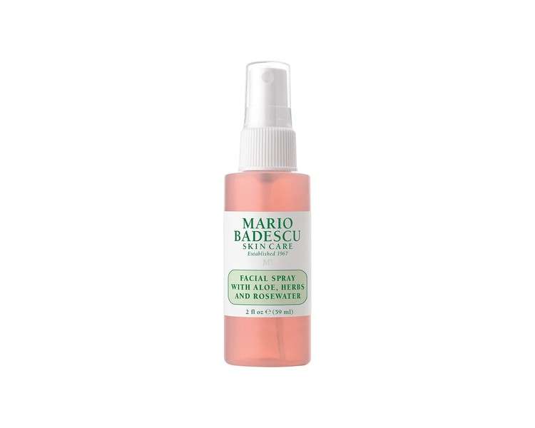 Facial Spray with Aloe, Herbs and Rosewater 59ml