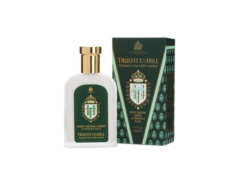 Truefitt & Hill West Indian Lime Aftershave Balm 3.38 Ounces