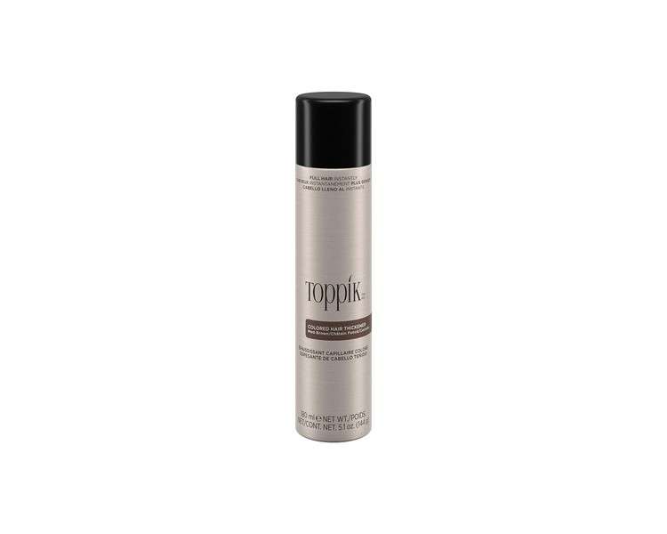 Toppik Colored Hair Thickener Dark Brown 5.1oz Spray Can