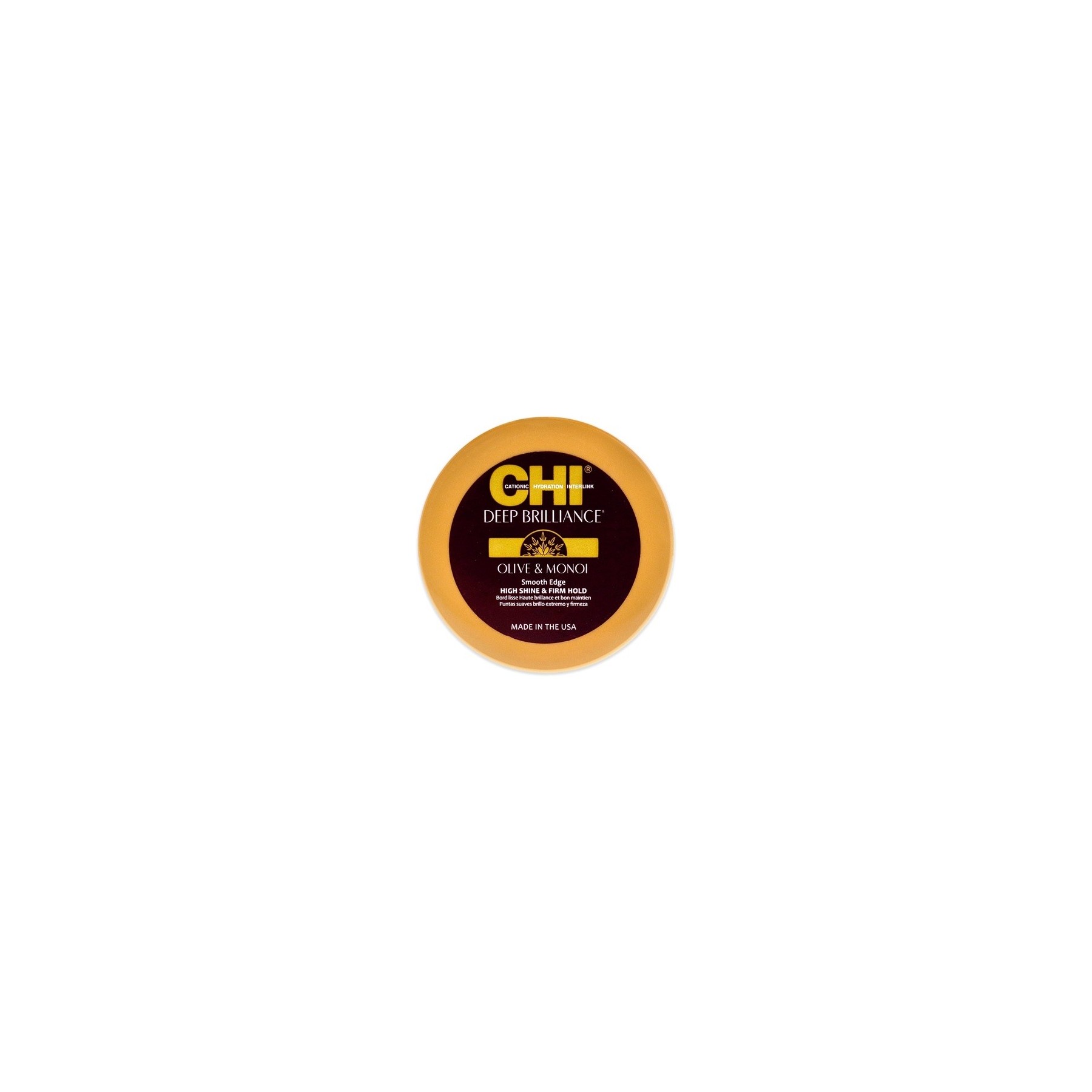 CHI Deep Brilliance Pomade for Smooth Edge High Shine and Firm Hold Hair 54g