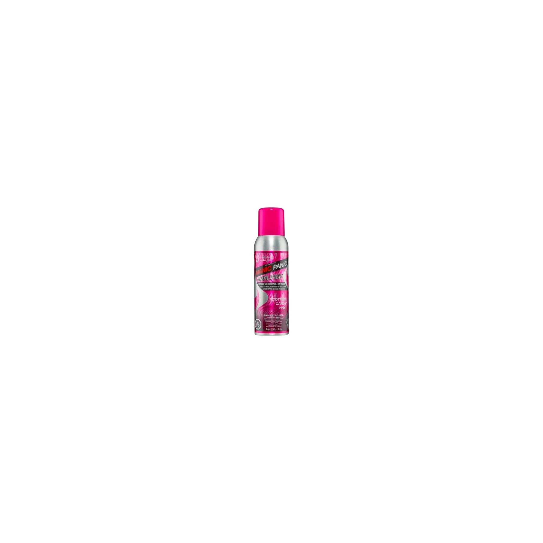Manic Panic Amplified Temporary Hair and Root Touch Up Colour Spray 125ml - Cotton Candy Pink