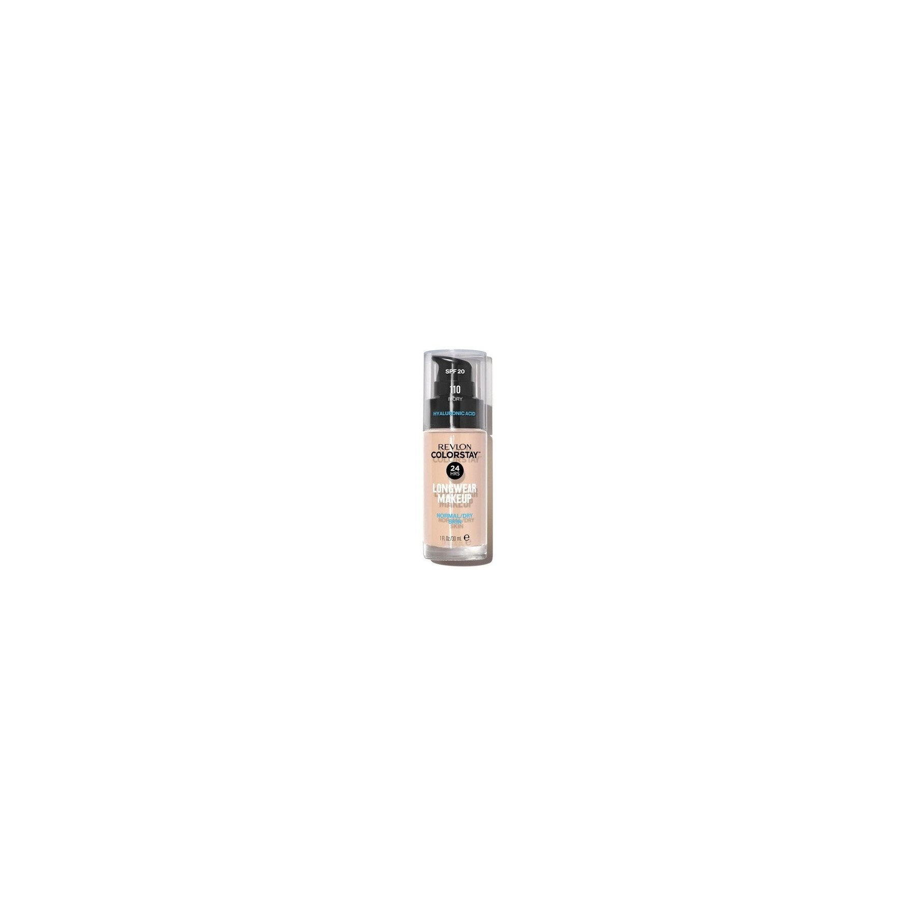Revlon ColorStay Liquid Foundation Makeup for Normal/Dry Skin SPF 20 Medium-Full Coverage 30ml Ivory