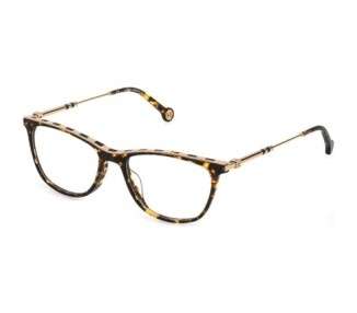 Carolina Herrera Women's Eyeglass Frame VHE878V530909 Brown 53/17/140