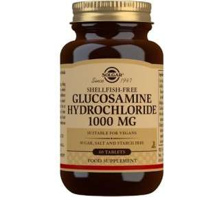 Solgar Glucosamine Hydrochloride 1000 Mg Tablets - Pack Of 60