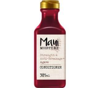 Maui Moisture Strength & Length Agave Conditioner 385ml with Agave, Hibiscus Oil & Pineapple Extract