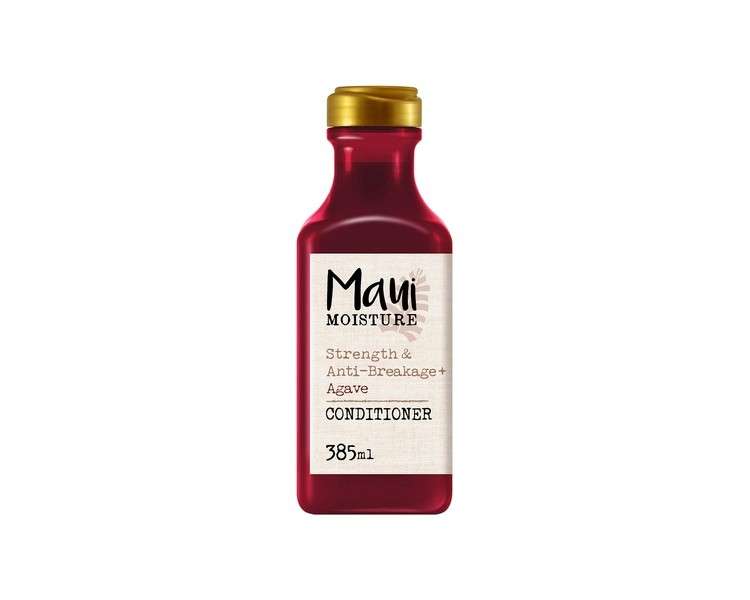 Maui Moisture Strength & Length Agave Conditioner 385ml with Agave, Hibiscus Oil & Pineapple Extract