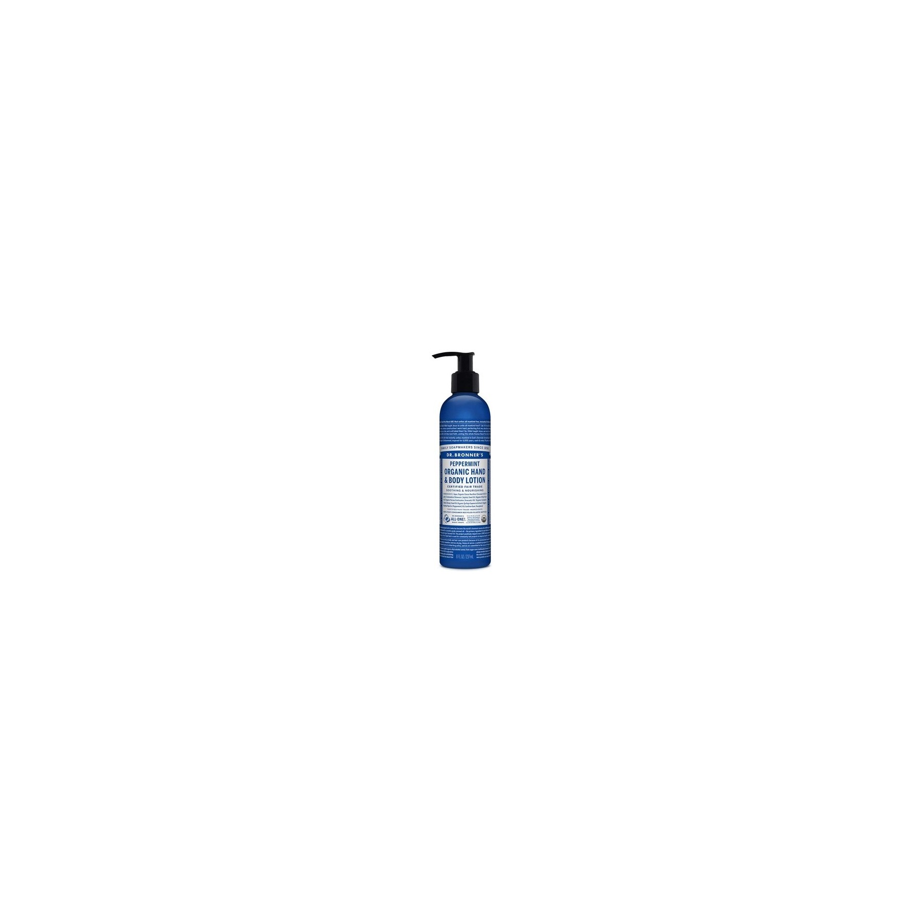 Dr. Bronner's Organic Peppermint Lotion 236ml