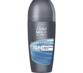 Dove Men+Care Clean Comfort Deodorant for Men with Triple Action Technology 50ml
