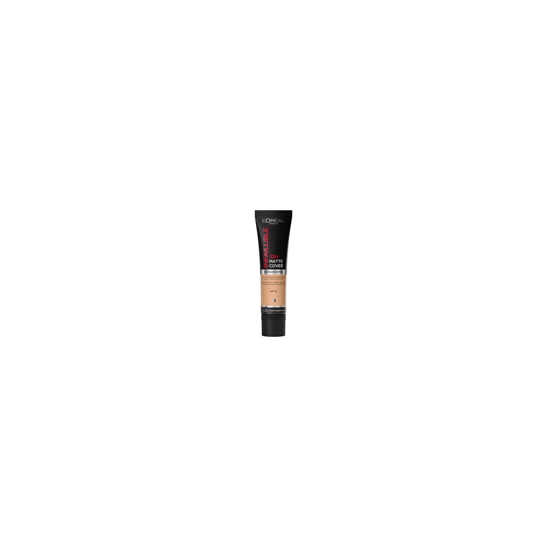 L'oréal Paris Infaillible Matte Cover Foundation No.135 radiant Vanilla 30ml