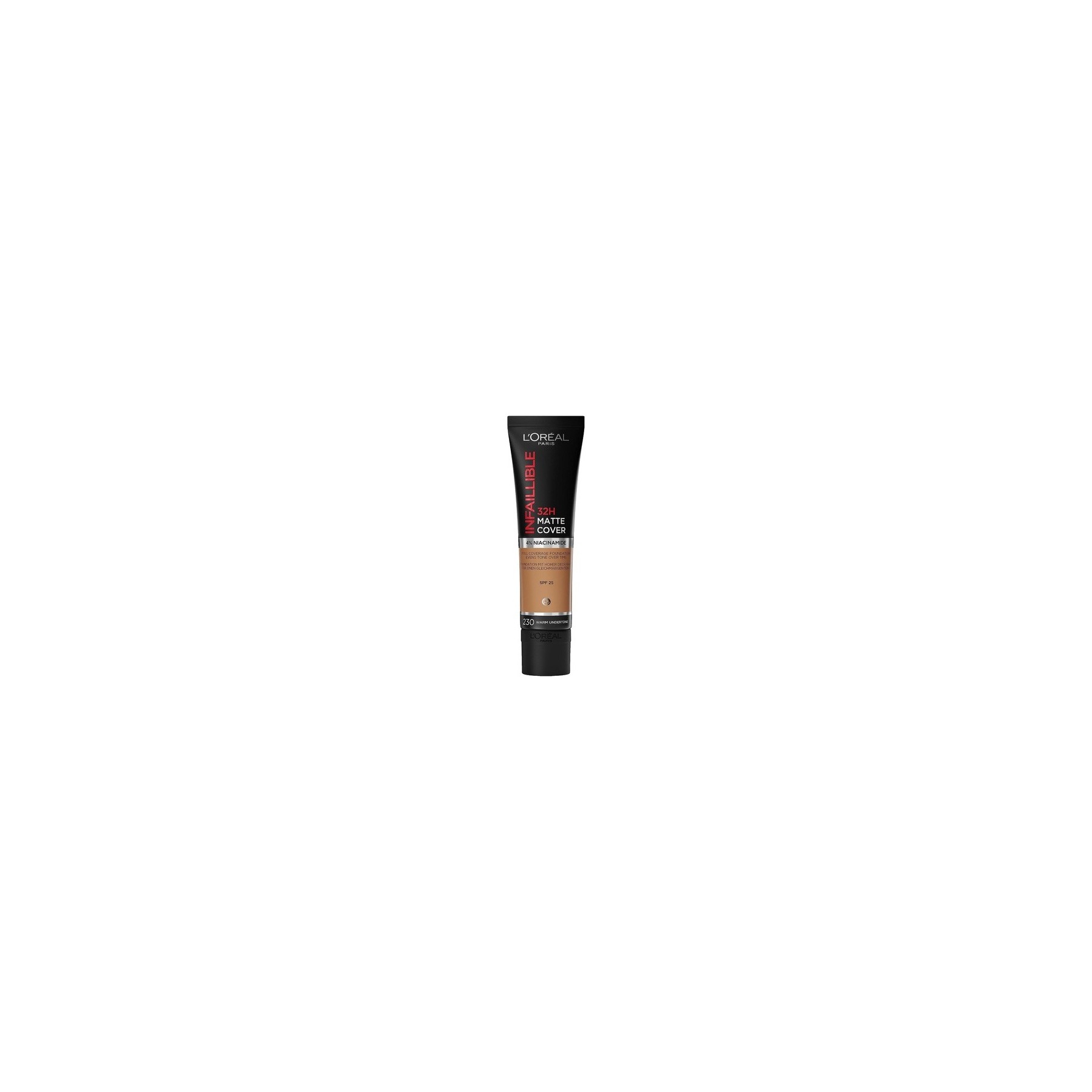 L'Oreal Paris Infallible 24H Mate Cover Foundation Tom 230 Radiant Honey 30ml