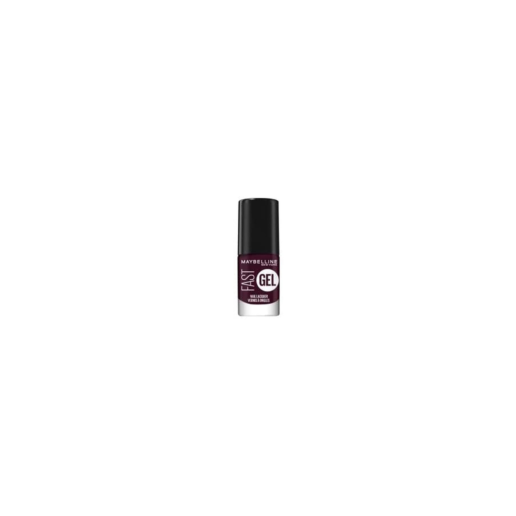 Maybelline Fast Gel Nail Lacquer Possessed Plum 13 Long-Lasting Nail Polish 7ml