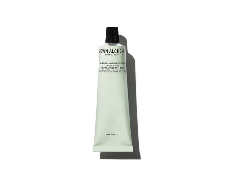 Grown Alchemist Age-Repair Hand Cream with Phyto-Peptides, Sweet Almond Oil, and Sage 40mL