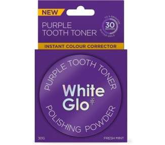 Purple Tooth Toner Whitening Powder
