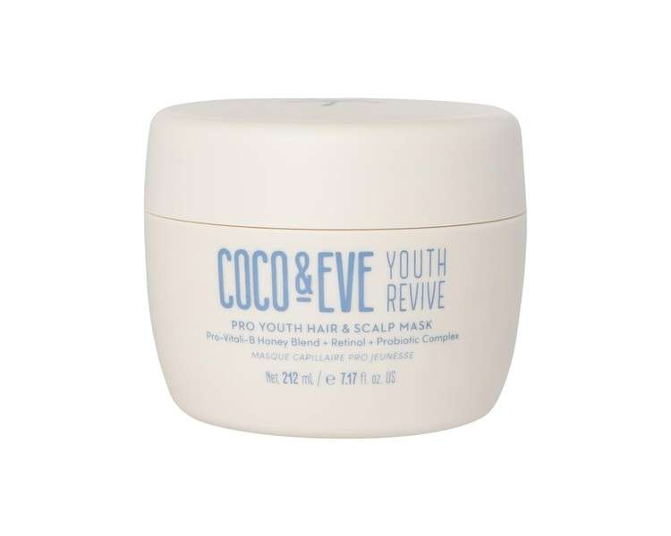 Coco & Eve Pro Youth Hair & Scalp Mask with Honey, Retinol, and Probiotics 212ml