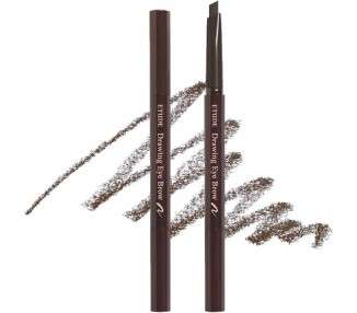 Etude House Drawing Eye Brow 0.25g Dark Brown 21AD Long-Lasting Eyebrow Pencil for Soft Textured Natural Daily Look Eyebrow Makeup K-beauty
