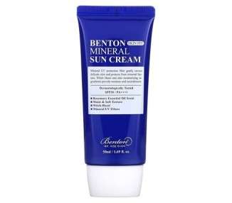 Benton SKIN FIT MINERAL SUN CREAM SPF50+/PA++++ 1.7 fl oz/50ML Sunscreen