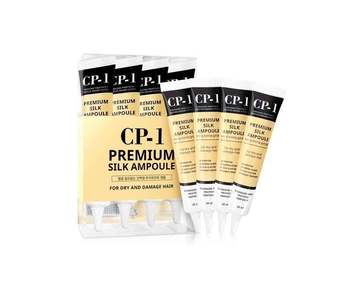 CP-1 Esthetic House Premium Silk Ampoule Keratin Silk Hair Ceramide Treatment Protein Repair