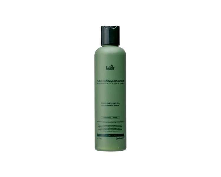 LA'DOR Pure Henna Spa Cooling Shampoo 200ml with Menthol and Henna Extract Essential Nutrients for Silky Healthy Hair