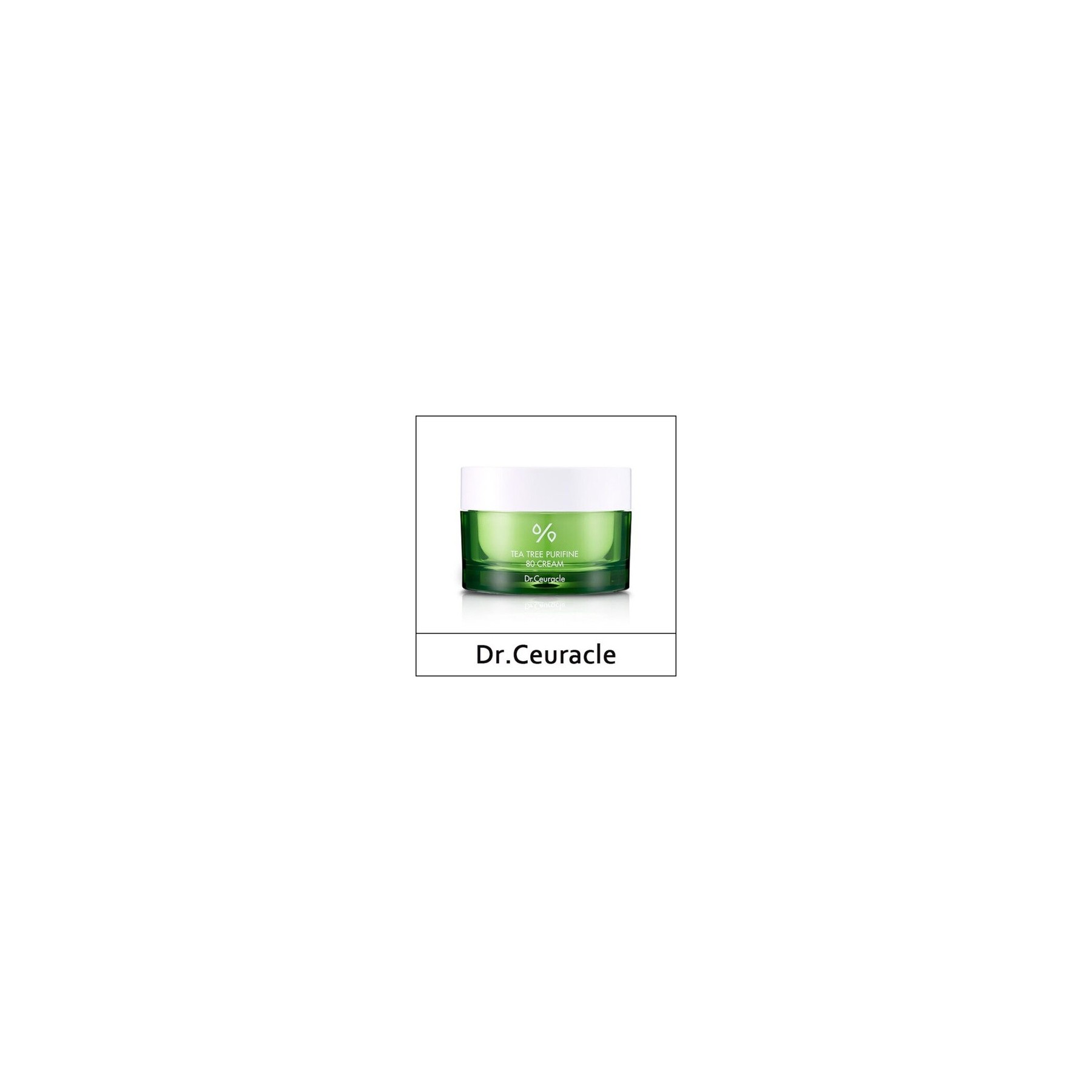 Dr.Ceuracle] Tea Tree Purifin 80 Cream 50g - Korean Cosmetics SweetCorea