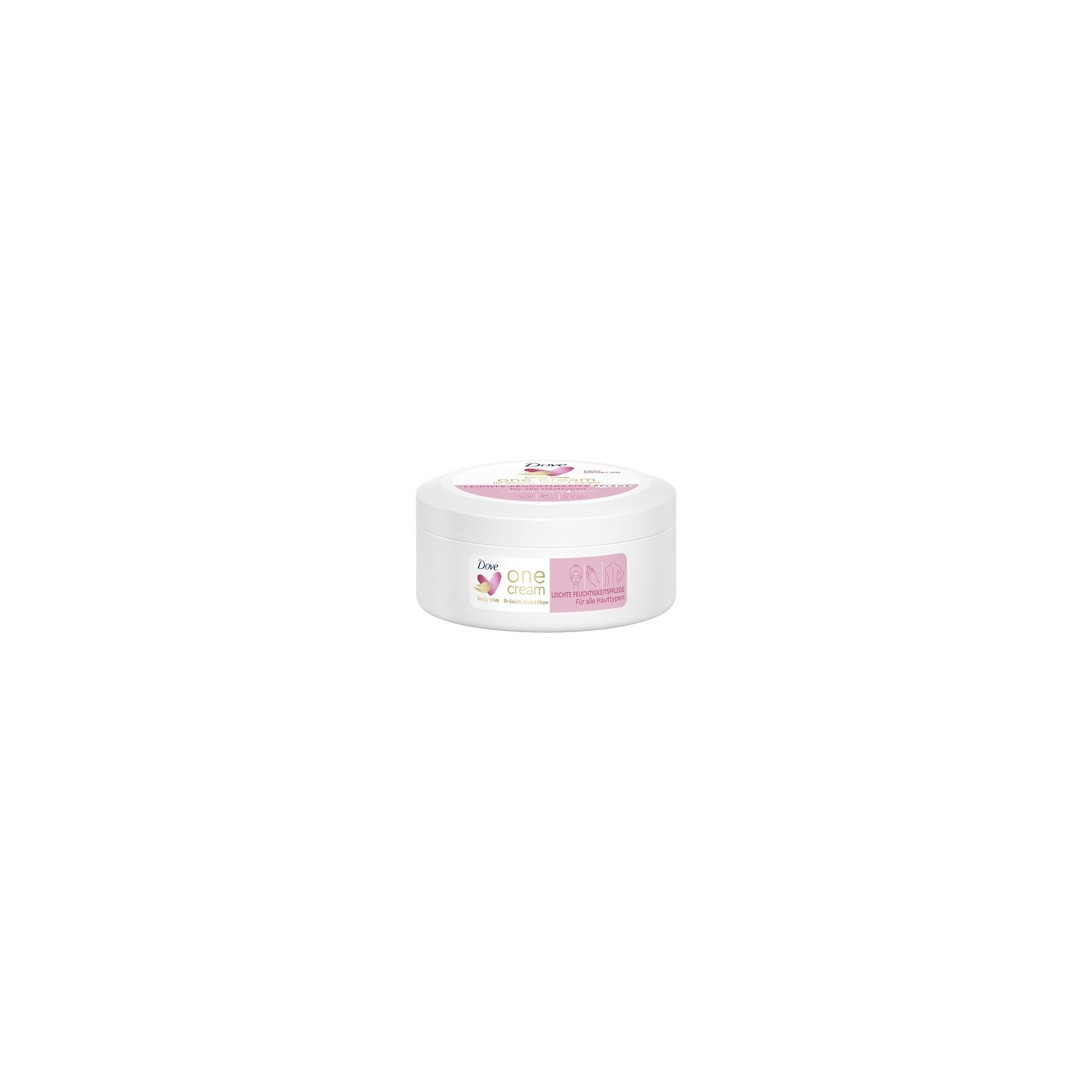 Dove Body Love One Cream Lightweight Moisturizing Body Cream for Face, Hands and Body for All Skin Types 250ml