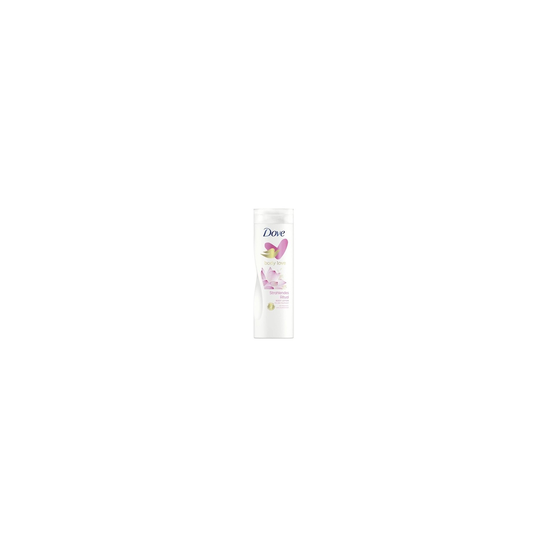 Dove Body Love Radiant Ritual Body Lotion with Rice Milk and Lotus Blossom Fragrance 400ml