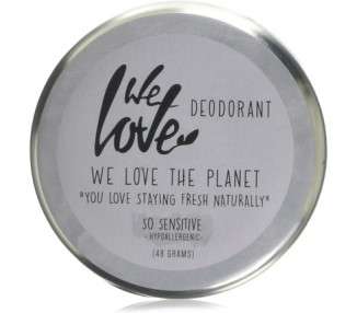 We Love The Planet Tin So Sensitive Deodorant Cream 48g
