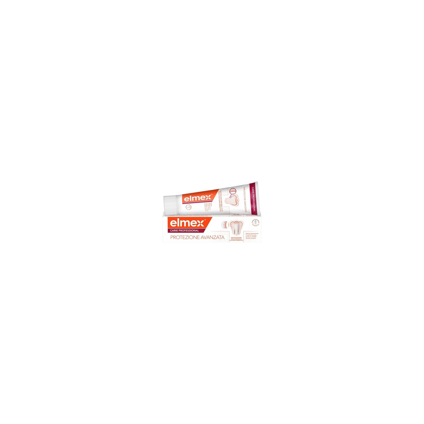 Elmex Carie Professional Advanced Protection Toothpaste 75ml - High Protection Against Cavities