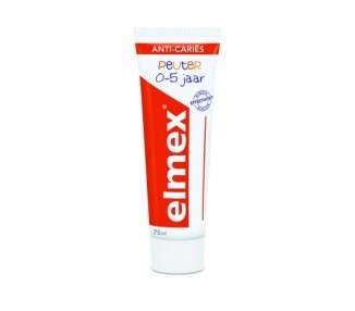 Elmex Toothpaste for Toddlers 0-5 Years 75ml