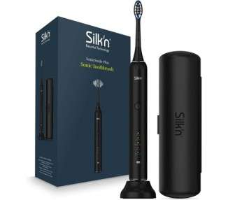 Silk'n Sonicsmile Plus Sonic Electric Brush for Clean and White Teeth Up to 90 Days Battery Life Black/White