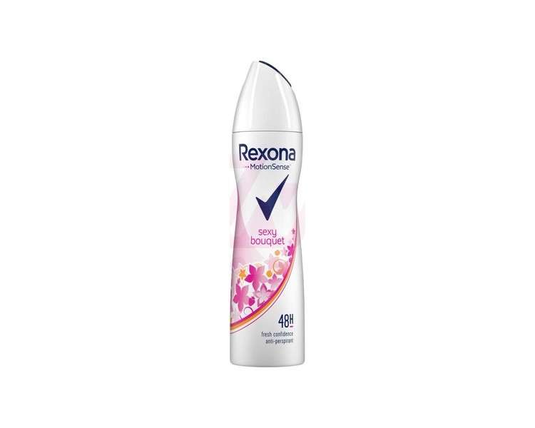 Rexona Women MotionSense Sexy Bouquet 48h Antiperspirant Spray 5.0 Oz 150ml