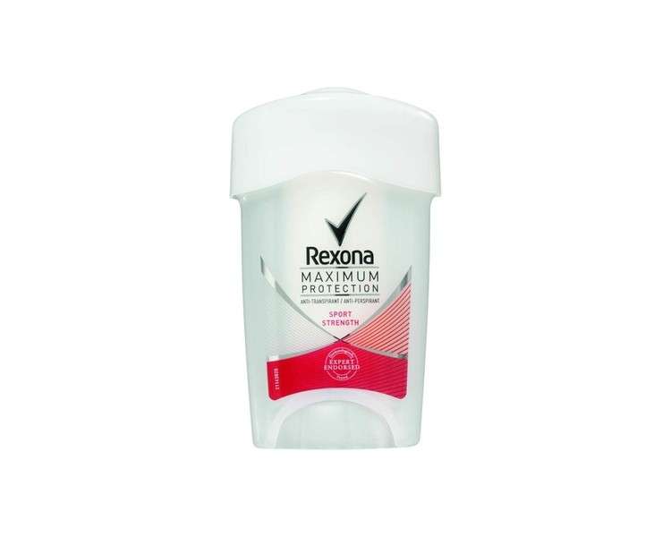 Rexona Maximum Protection Sport Strength Anti-Perspirant Cream 45ml 1.5 fl oz