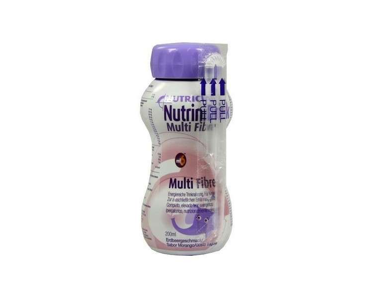 Nutrinidrink Multifibre Strawberry Flavor 200ml