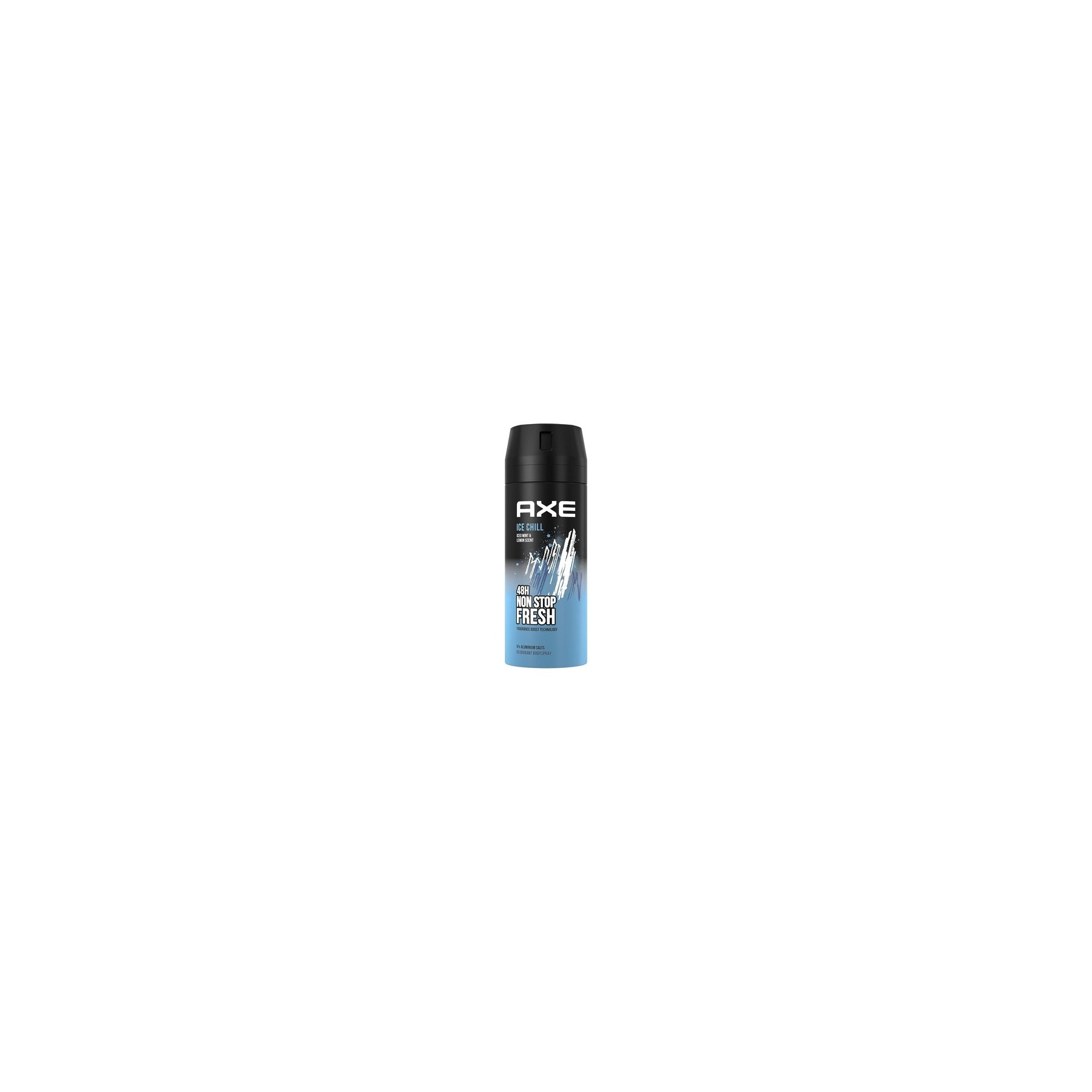 Axe Ice Chill Deodorant without Aluminum Provides 48 Hours of Effective Protection Against Body Odor 150ml