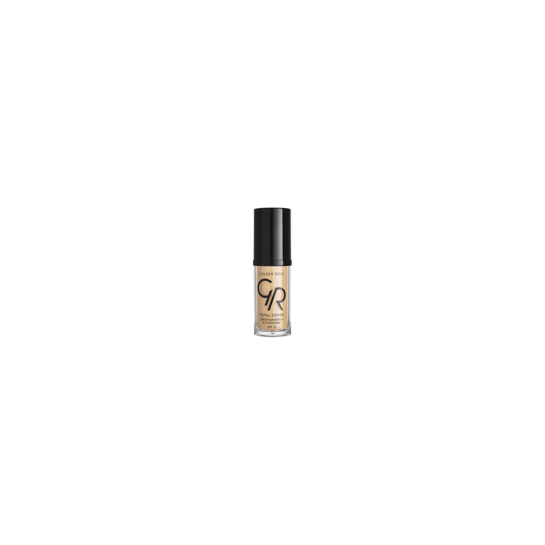 Golden Rose Total Cover 2 in 1 SPF15 Foundation and Concealer 03 Almond