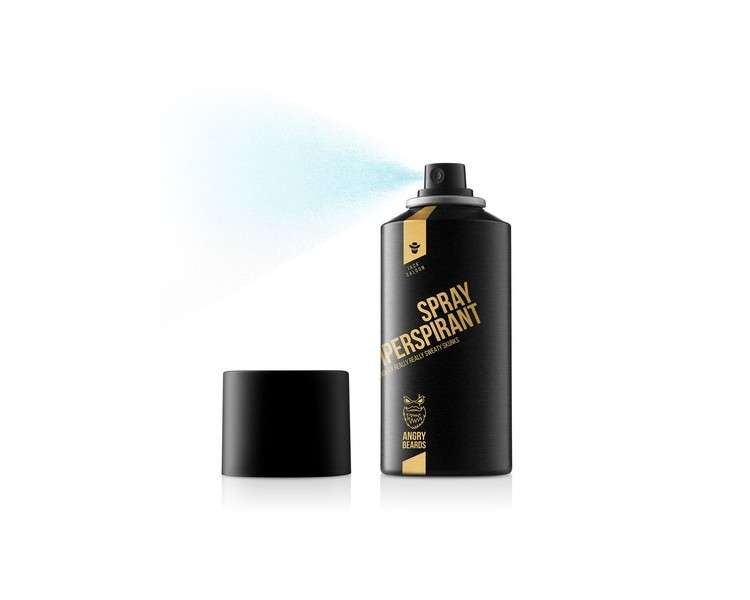 Angry Beards Jack Saloon Antiperspirant Deodorant Spray for Men 150ml