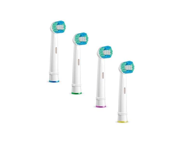 TM ELECTRON Electric Toothbrush Refills Compatible with Oral-B 4 Refills 4 count