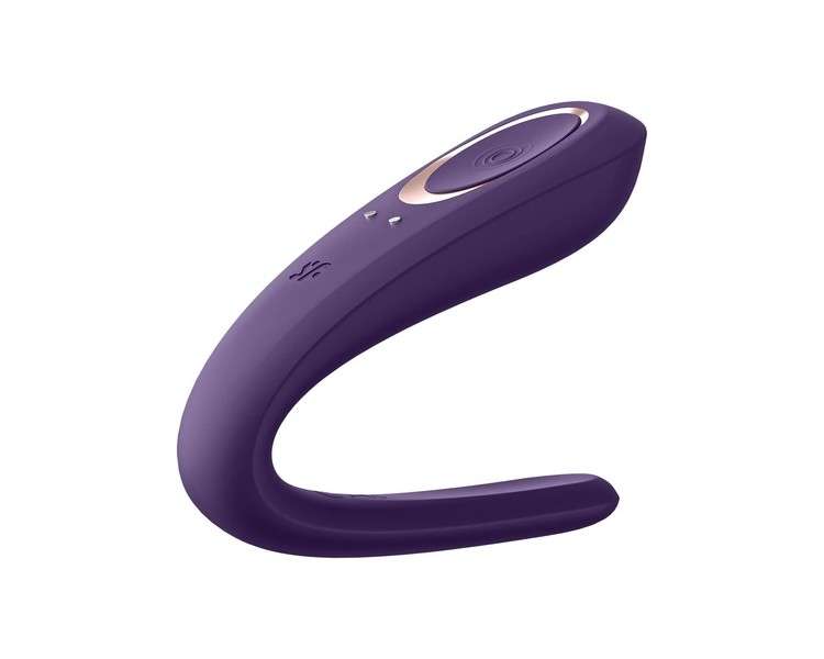 Satisfyer Partner Next Generation Couple's Vibrator with Rechargeable Battery and Waterproof Design (IPX7)