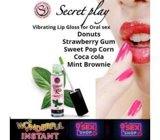 Secretplay Lip Gloss Flavored Oral Sex Lubricant