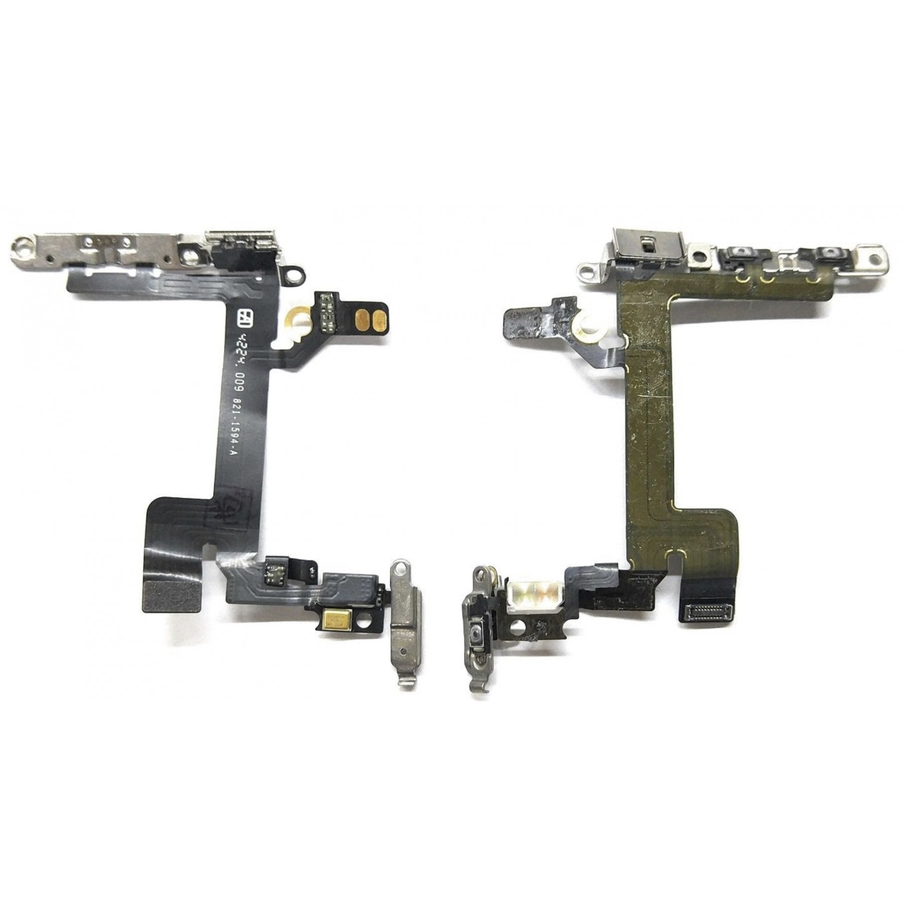 Flex Volumen Para iPhone 5S Con Chapita De Metal