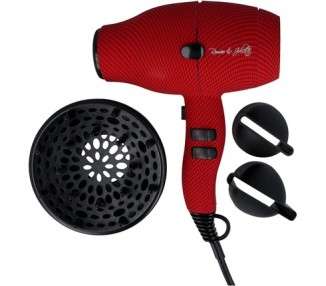 Albi Pro Hair Dryer Compact Red 2000W Black