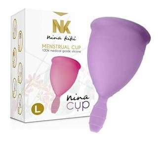 Nina Kiki Menstrual Cup Size L Purple