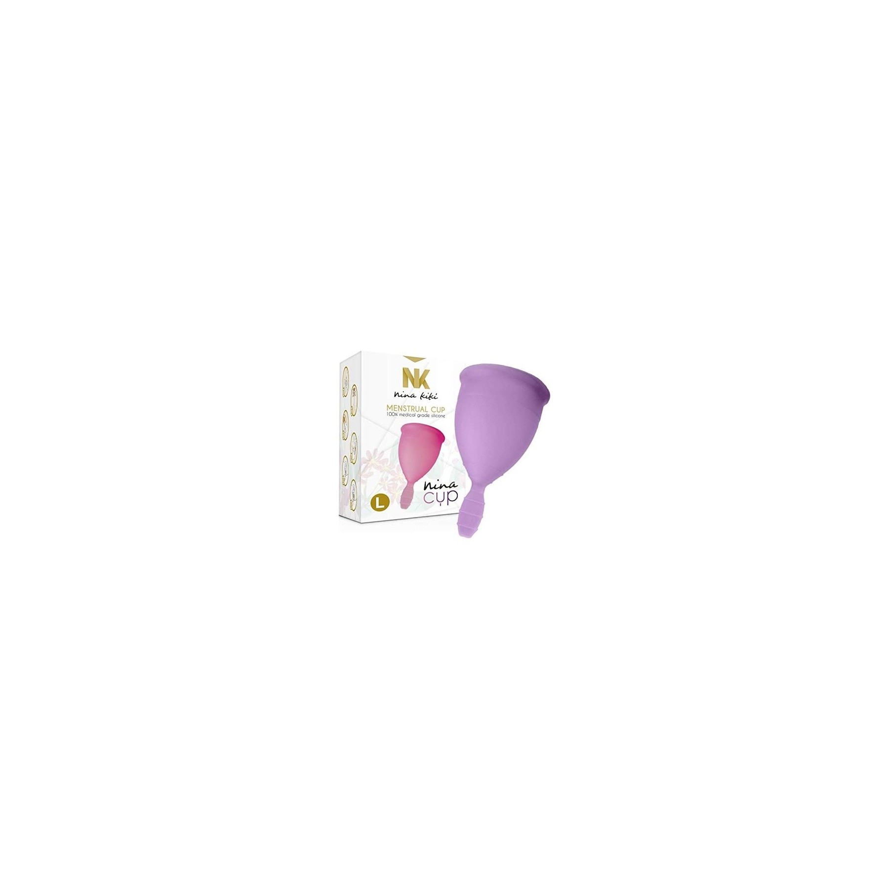 Nina Kiki Menstrual Cup Size L Purple